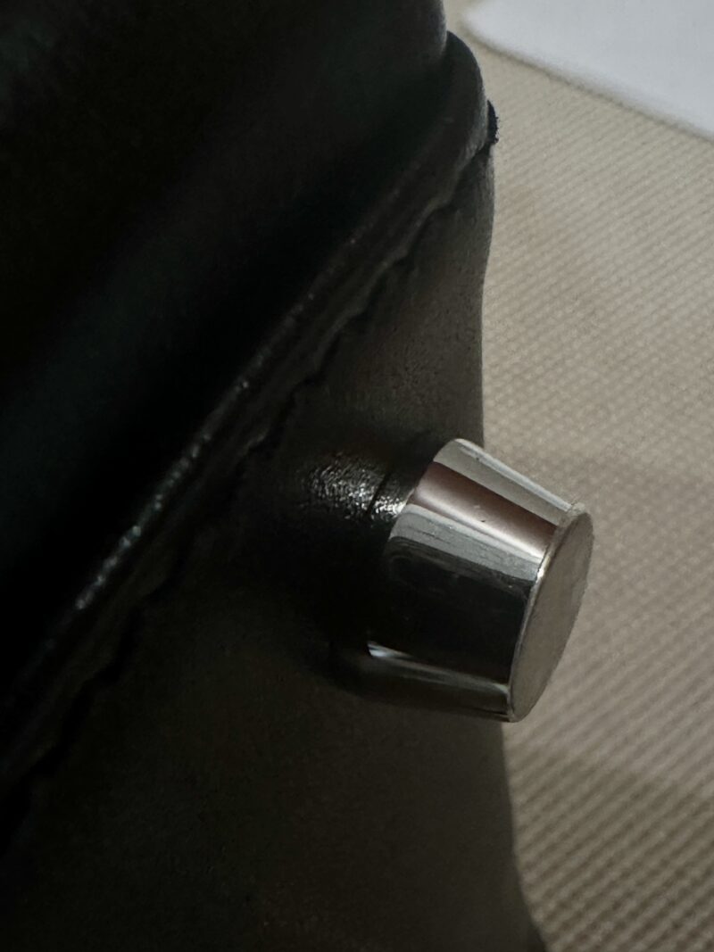 Hermès Kelly 28 Box Noir Silver Hardware - Image 13