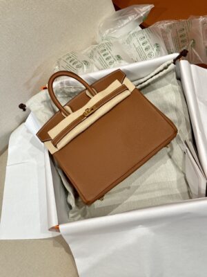 Hermès Birkin 25 Gold Togo Gold Hardware