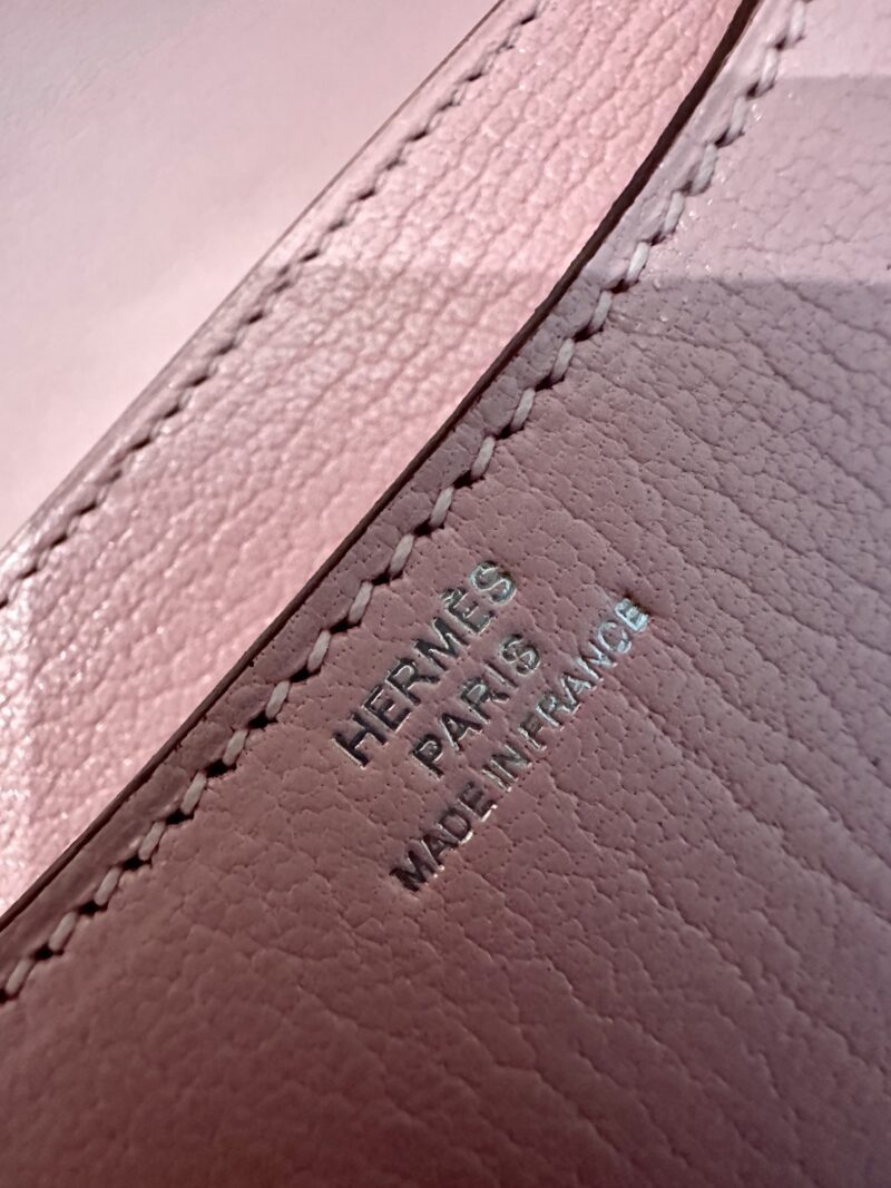 Hermès Constance 19 Rose Sakkura Chevre Palladium Hardware - Image 13