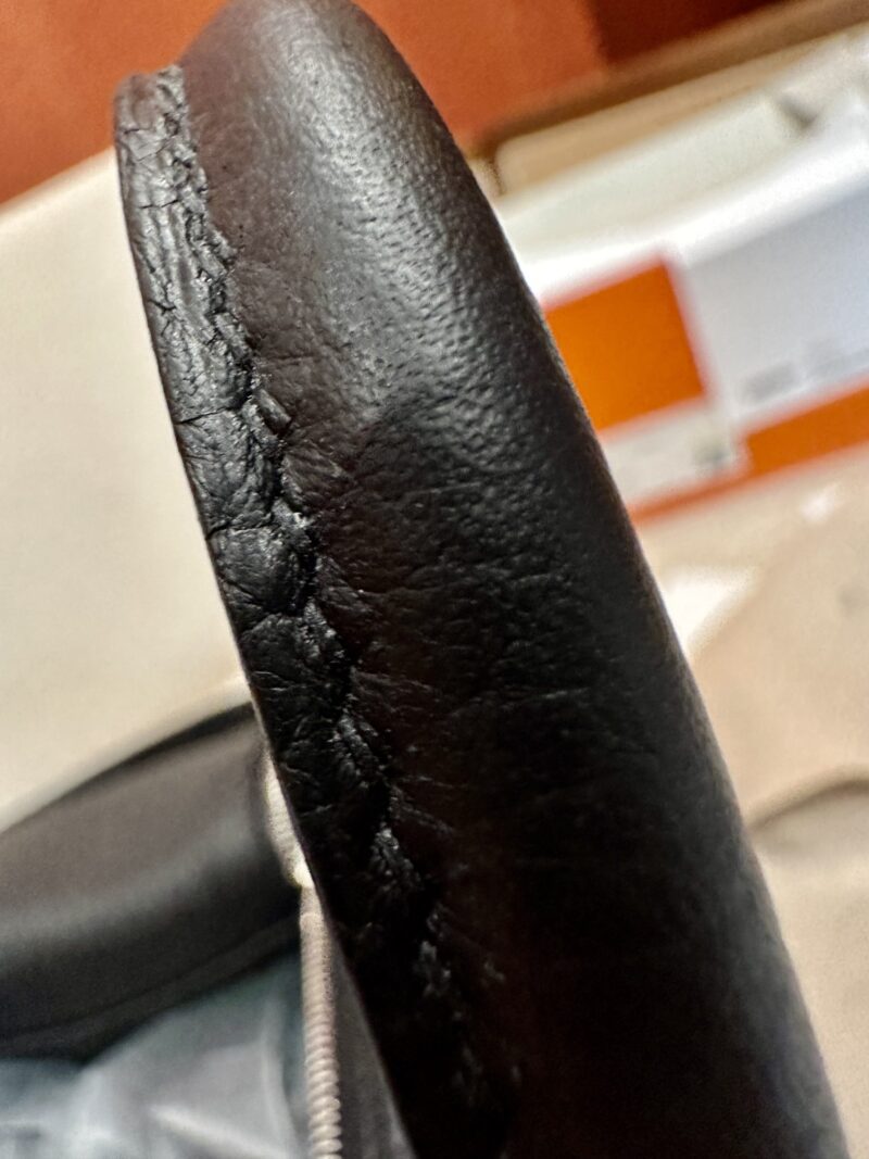 Hermès Lindy 26 Taurillon Clemence & Matte Alligator Noir Silver Hardware - Image 17