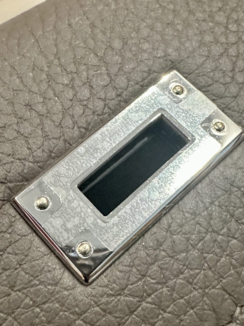 Hermès Kelly 25 Togo Etain Silver Hardware - Image 20