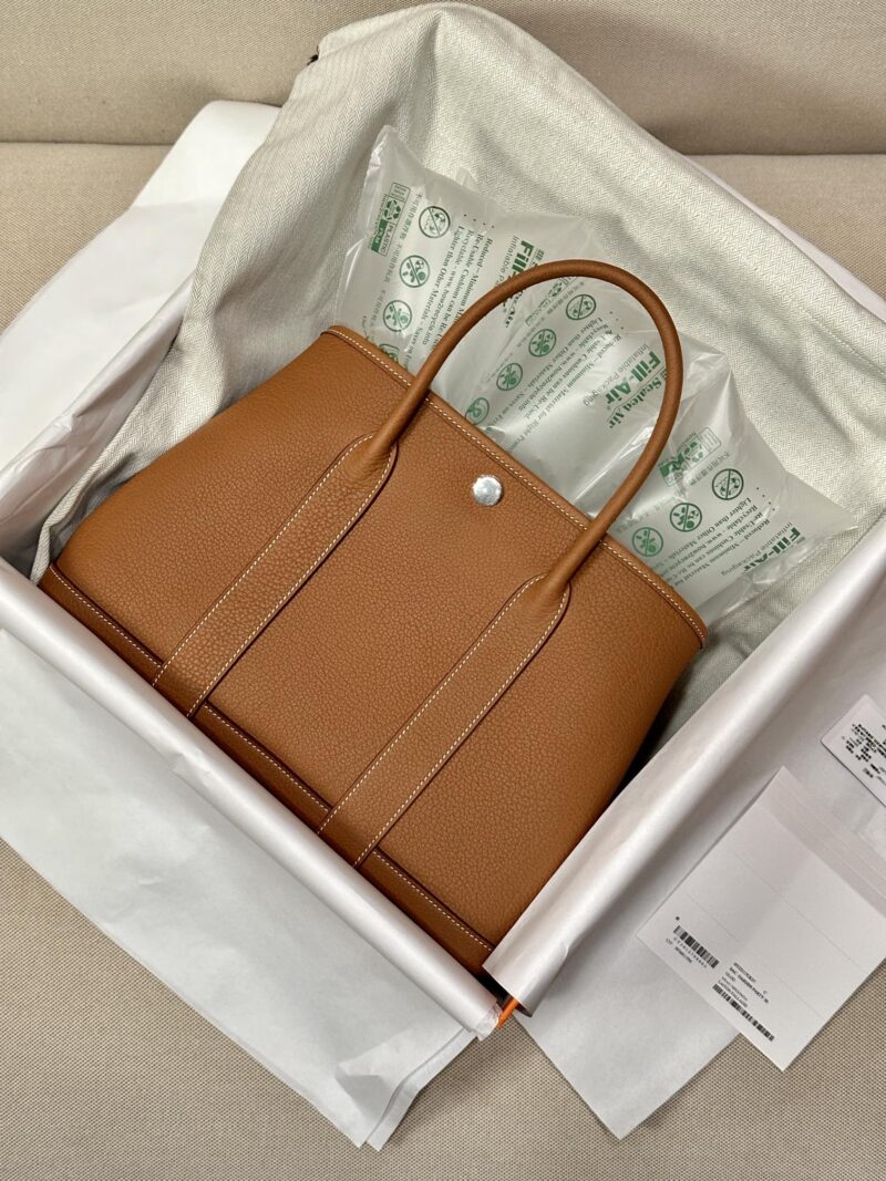 Hermès Garden Party 30 Negonda Gold Gold Hardware