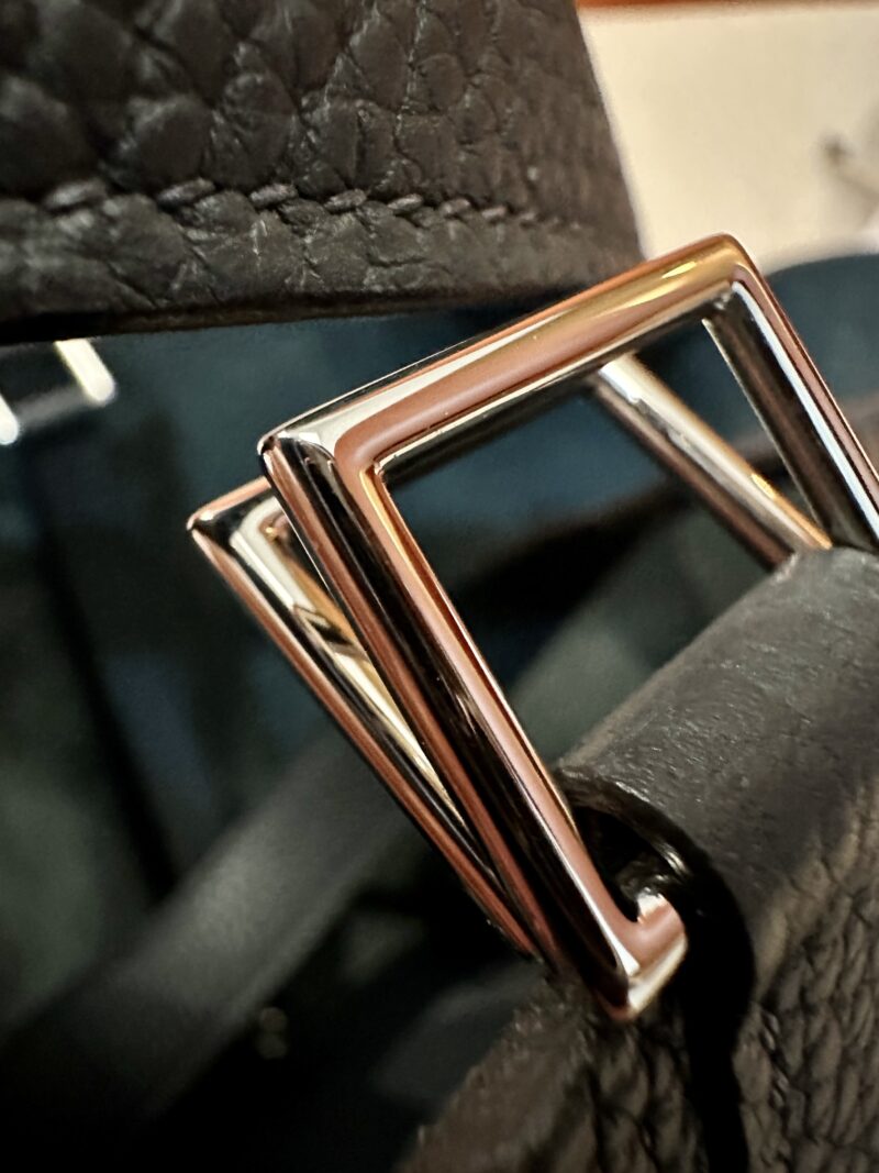 Hermès Picotin 22 Clemence Caban Silver Hardware - Image 11