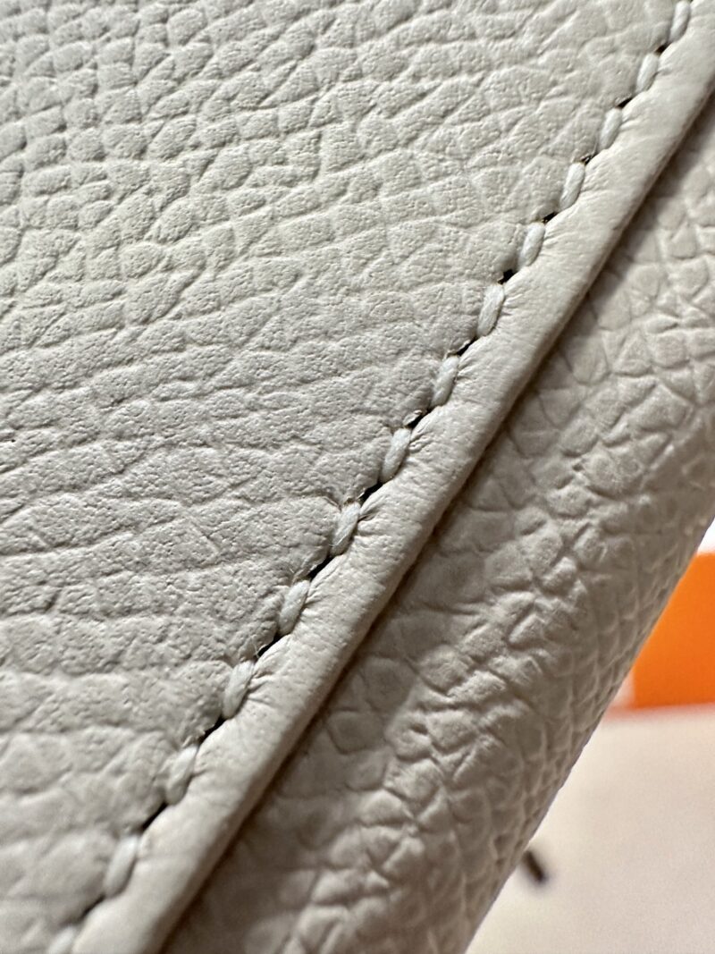 Hermès Kelly 25 Togo Etain Silver Hardware - Image 12