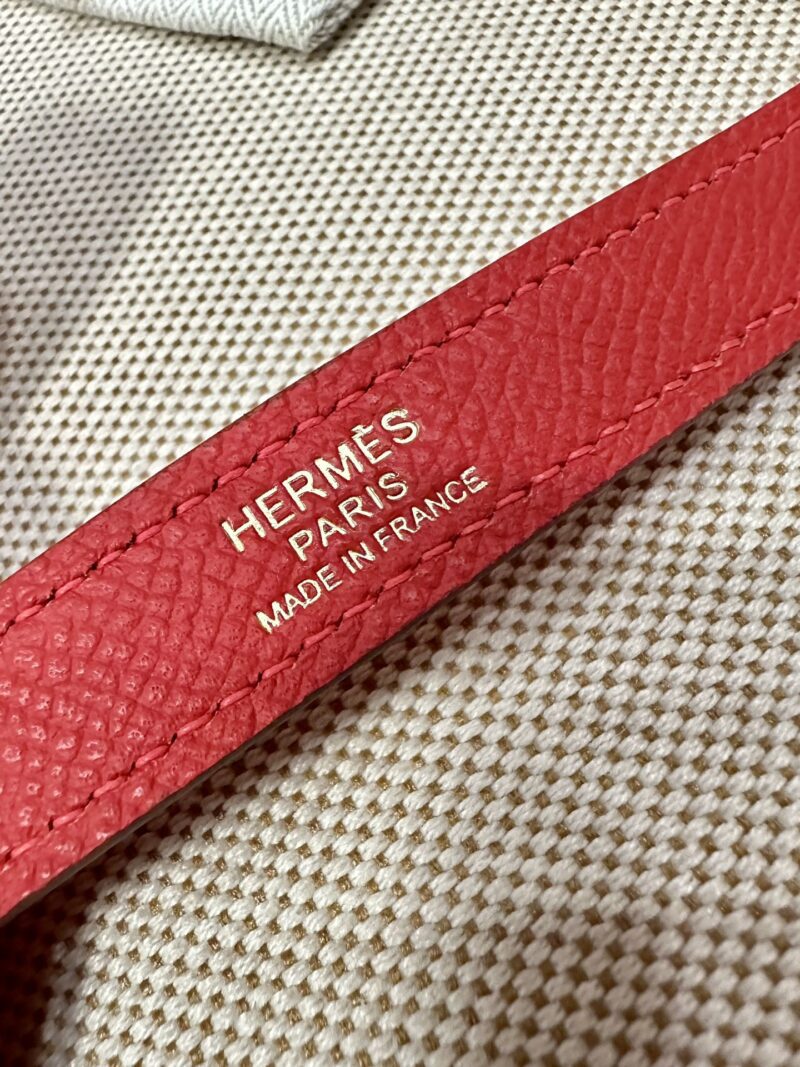 Hermès Kelly 25 Epsom Rouge Coeur Gold Hardware - Image 12