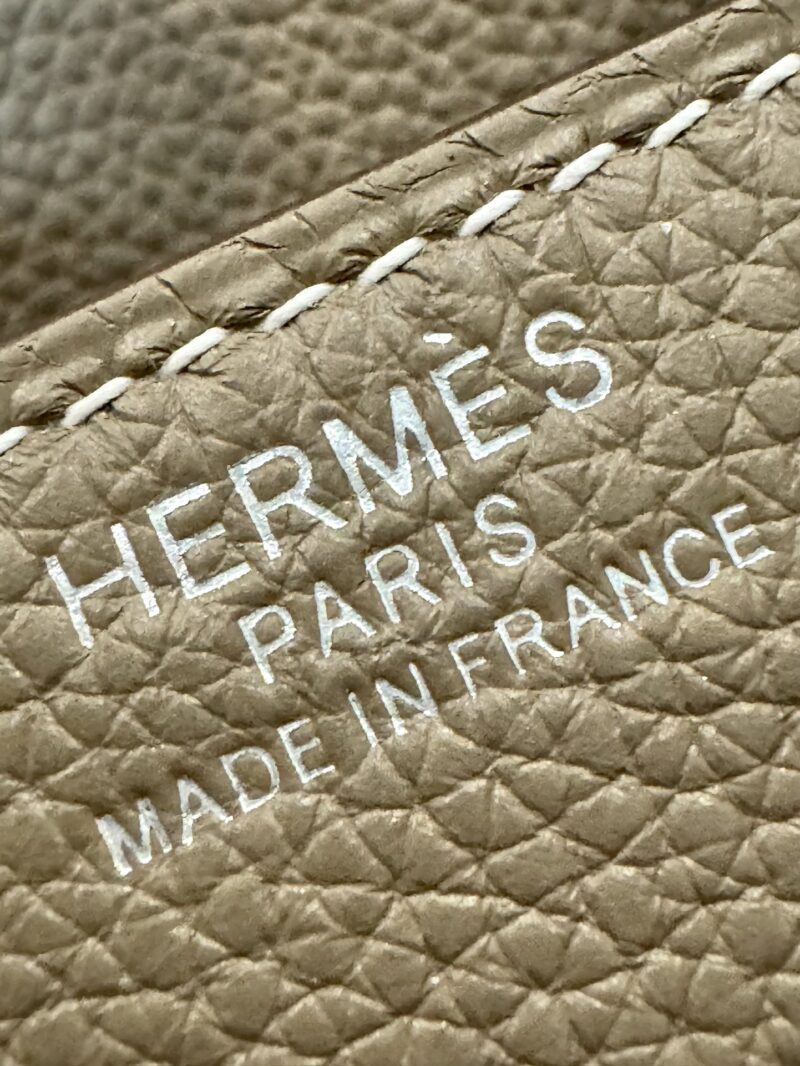 Hermès Birkin 35 Etoupe Togo Palladium Hardware - Image 6