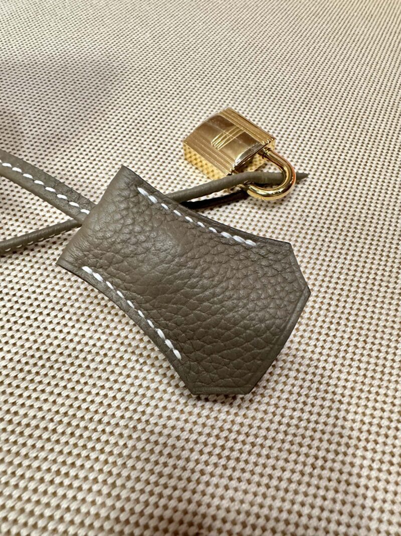 Hermès Birkin 30 Etoupe Togo Gold Hardware - Image 7