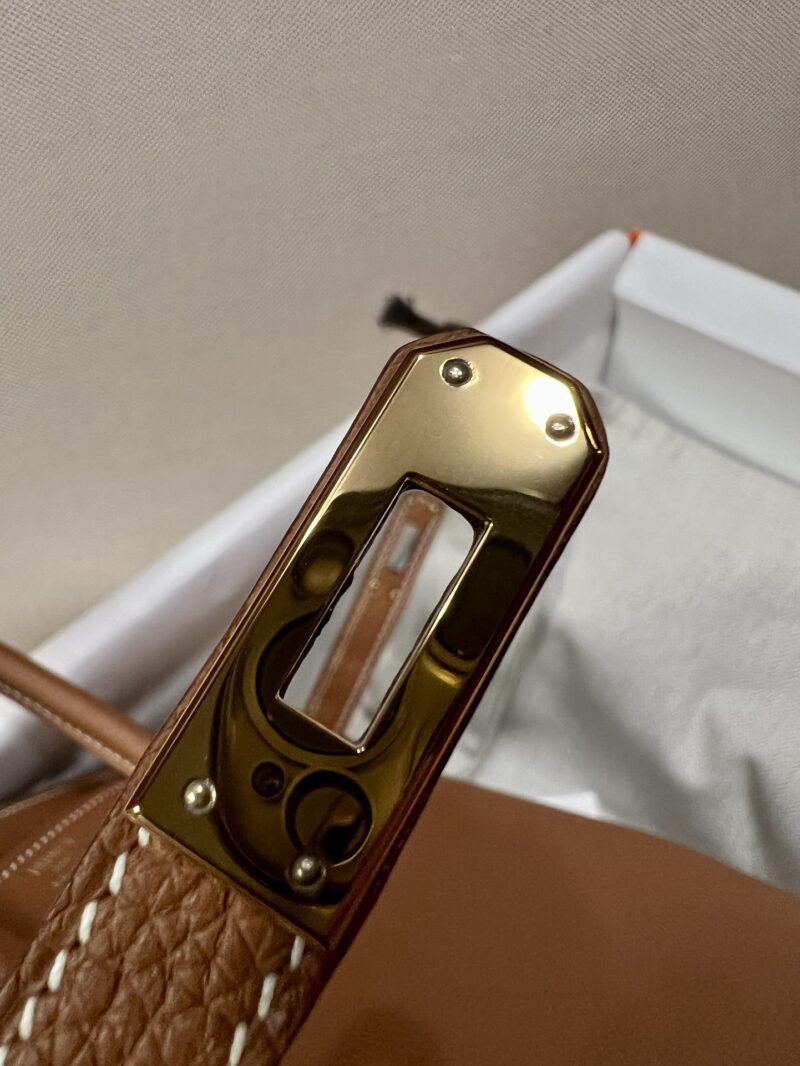Hermès Birkin 25 Gold Togo Gold Hardware - Image 6