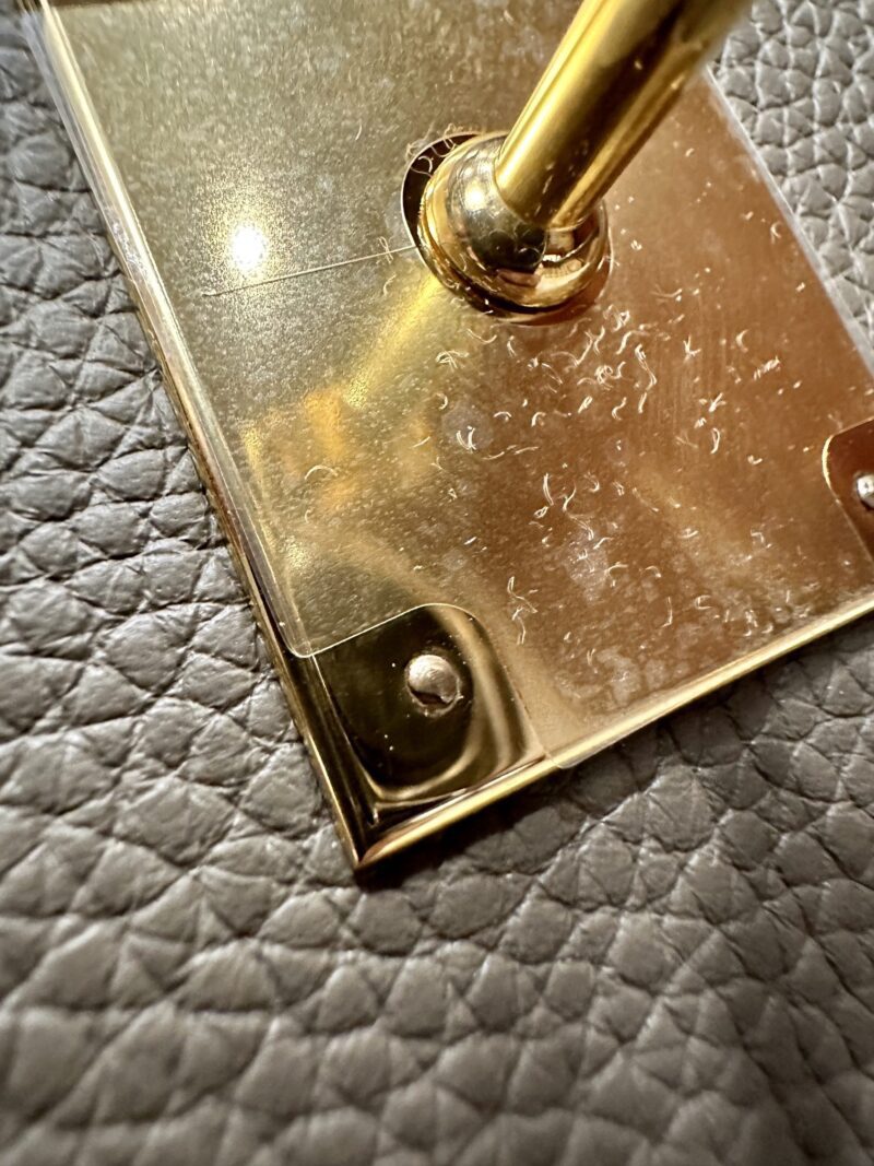 Hermès Birkin 25 Etoupe Togo Gold Hardware - Image 12