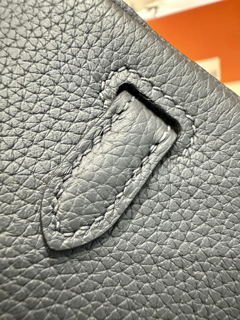 Hermès Birkin 25 Gris Misty, Gold Togo Gold Hardware - Image 26