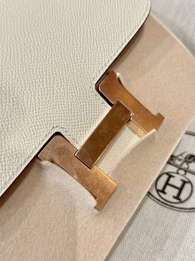 Hermès Constance 19 Nata, Rose Gold Epsom Gold Hardware - Image 8