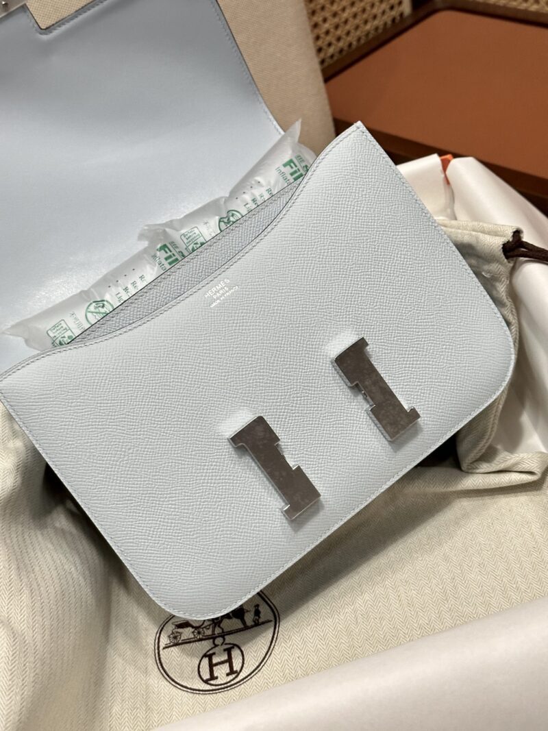 Hermès Constance 24 Blue Brume Epsom Palladium Hardware - Image 2