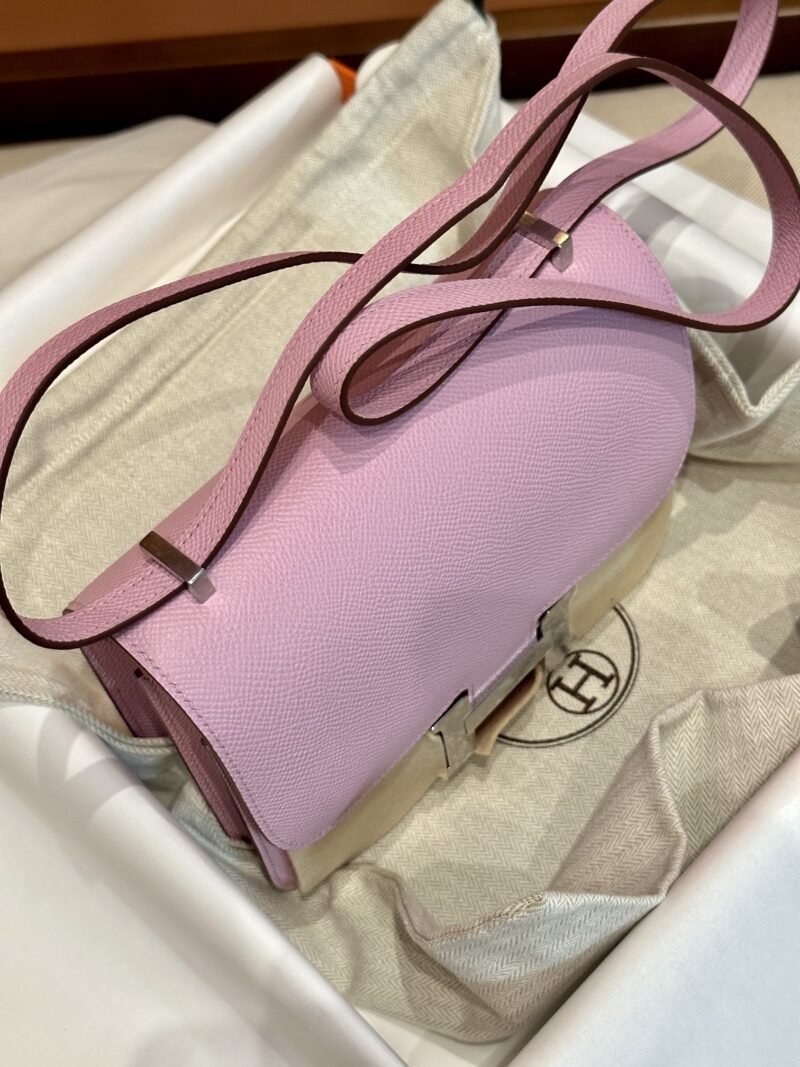 Hermès Constance 19 Mauve Sylvestre Epsom Palladium Hardware - Image 2