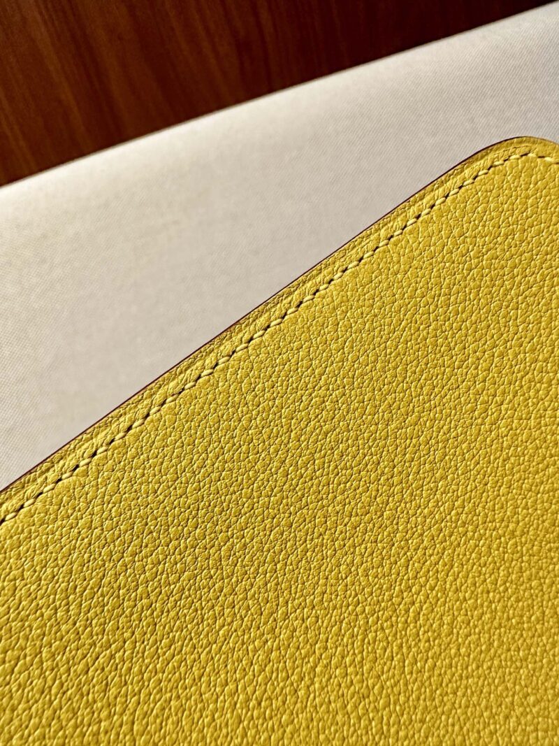 Hermès Roulis 19 Evercolor Amber Gold Hardware - Image 8