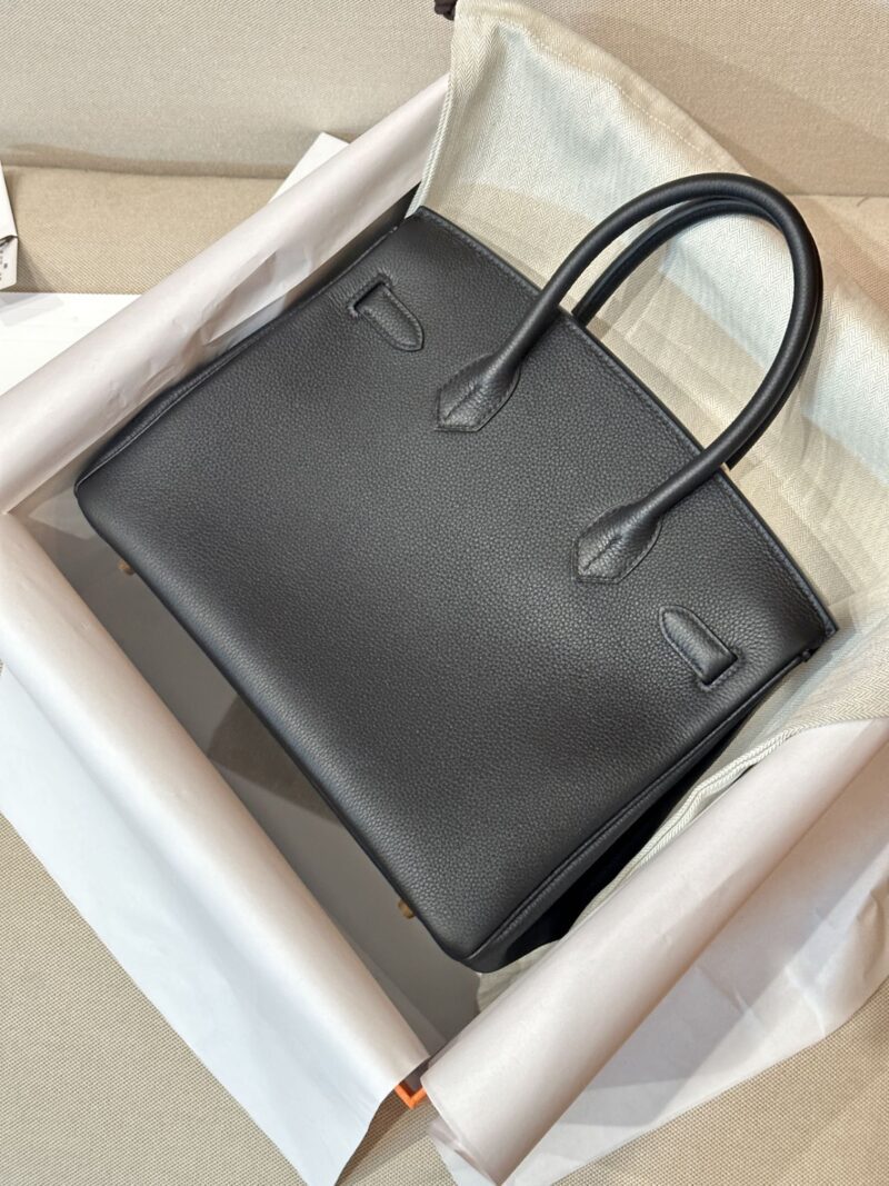 Hermès Birkin 30 Noir Togo Gold Hardware - Image 2
