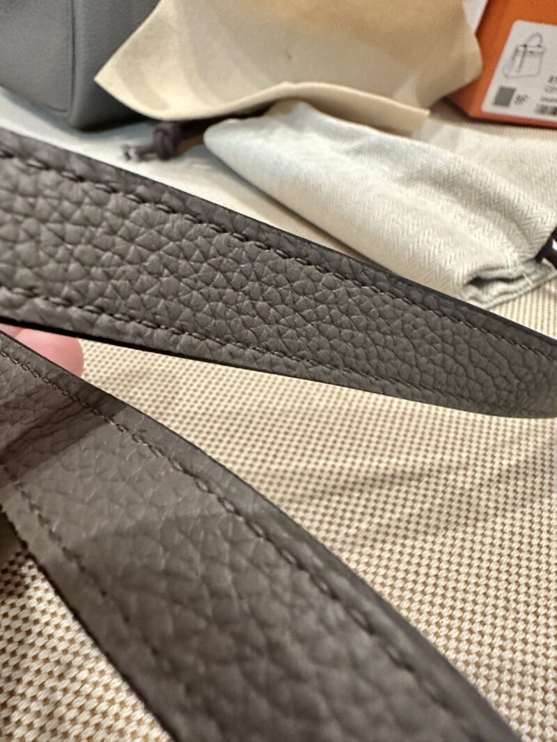 Hermès Kelly 25 Togo Etain Silver Hardware - Image 23