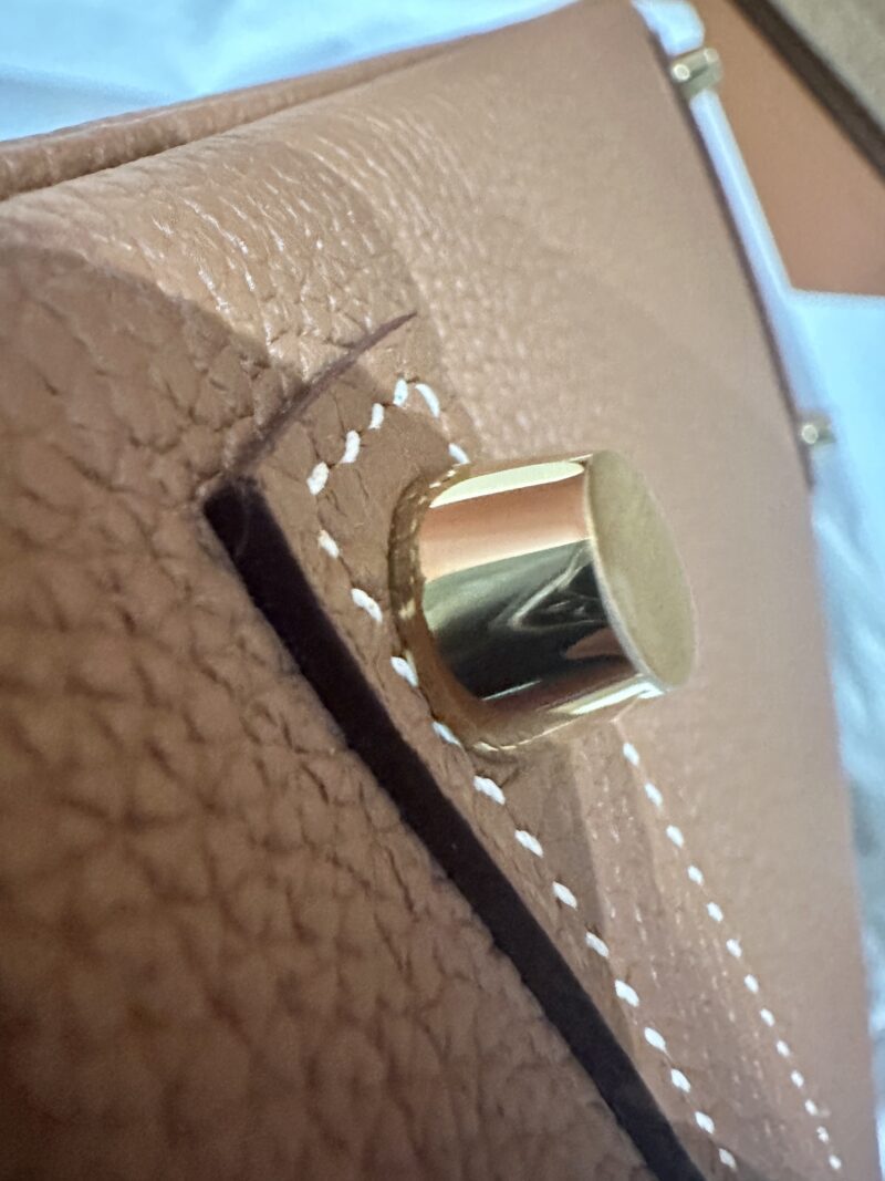 Hermès Birkin 25 Gold Togo Gold Hardware - Image 10
