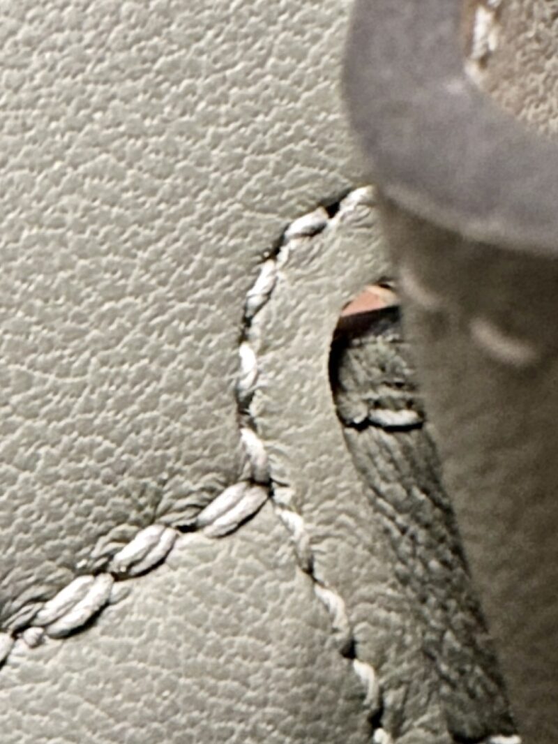 Hermès Jypsiere 23 Swift Gris Meyer Silver Hardware - Image 18