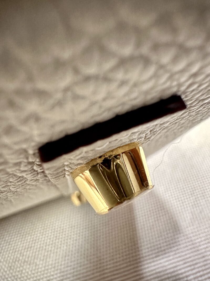 Hermès Birkin 30 Craie Togo Gold Hardware
