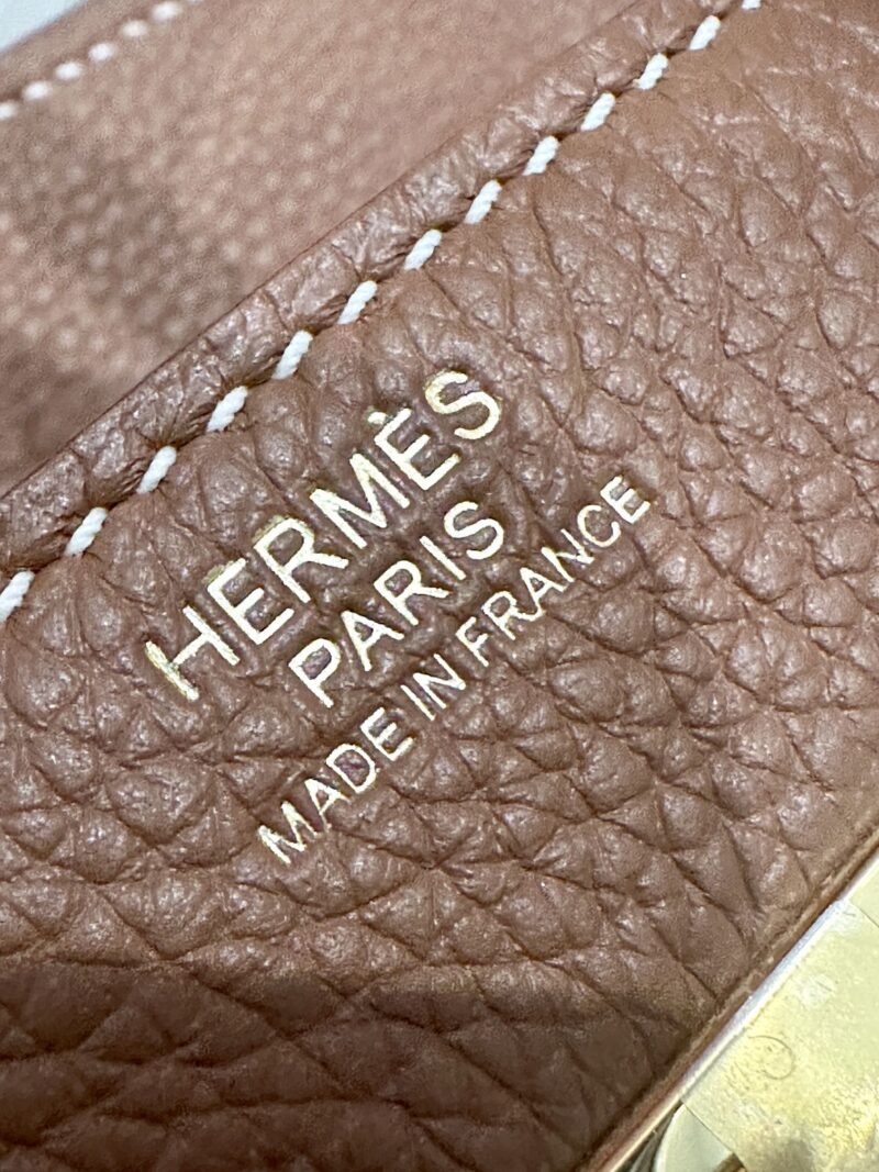 Hermès Birkin 25 Gold Togo Gold Hardware - Image 9