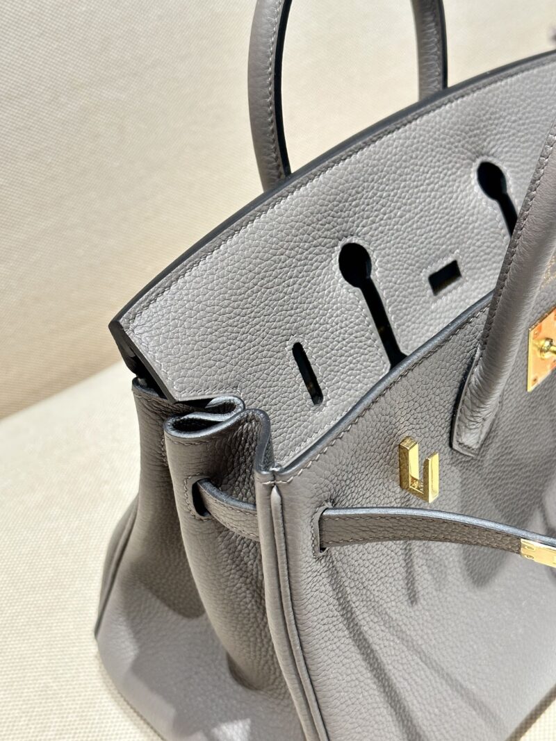 Hermès Birkin 25 Etain Togo Gold Hardware - Image 13