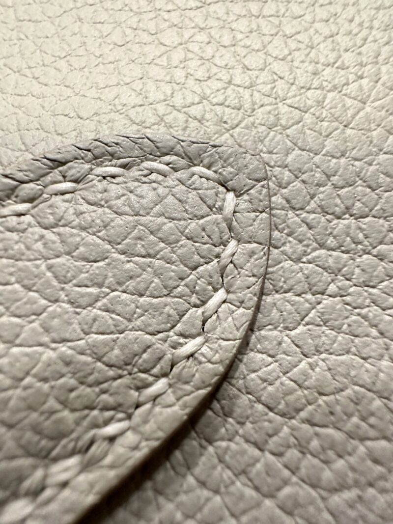Hermès Jypsiere 23 Evercolor Beton Silver Hardware - Image 15