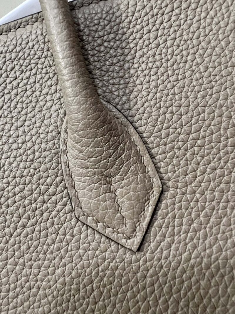 Hermès Birkin 25 Gris Tourterelle Togo Gold Hardware - Image 17