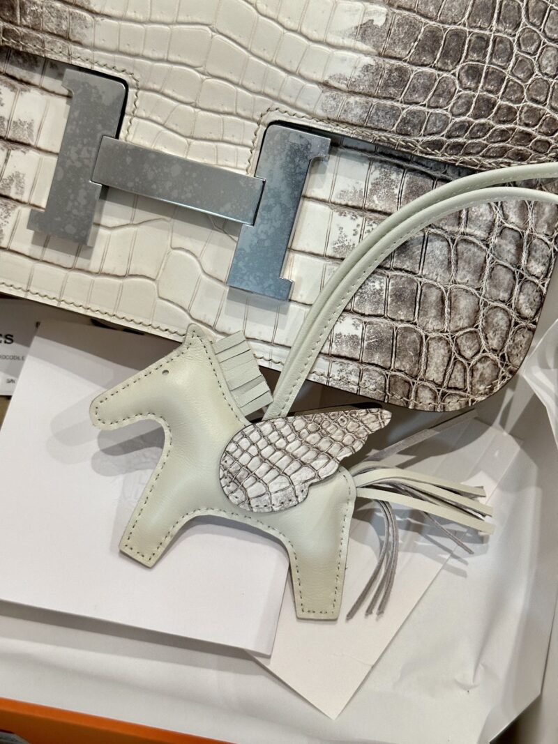 Hermès Constance 24 Himalaya Crocodile Palladium Hardware - Image 6