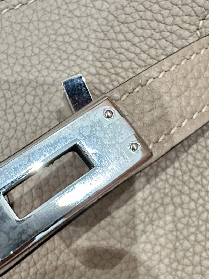 Hermès Birkin 25 Gris Tourterelle Togo Gold Hardware - Image 18