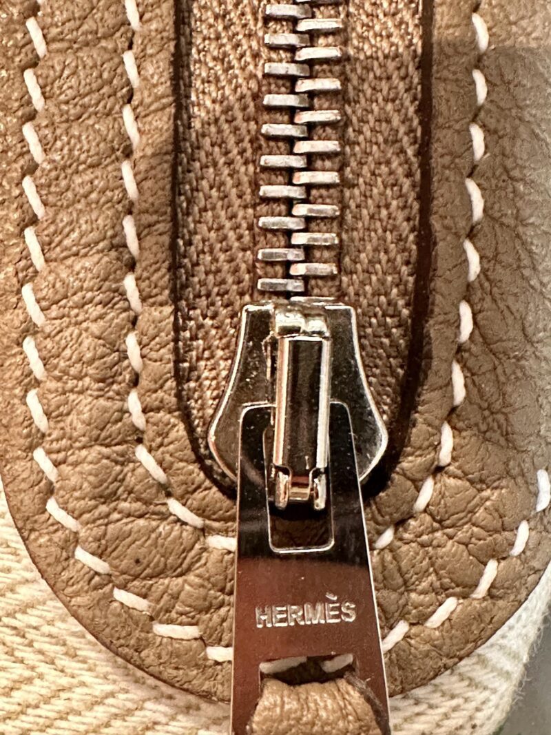 Hermès Garden Party 36 Negonda Etoupe Silver Hardware - Image 16