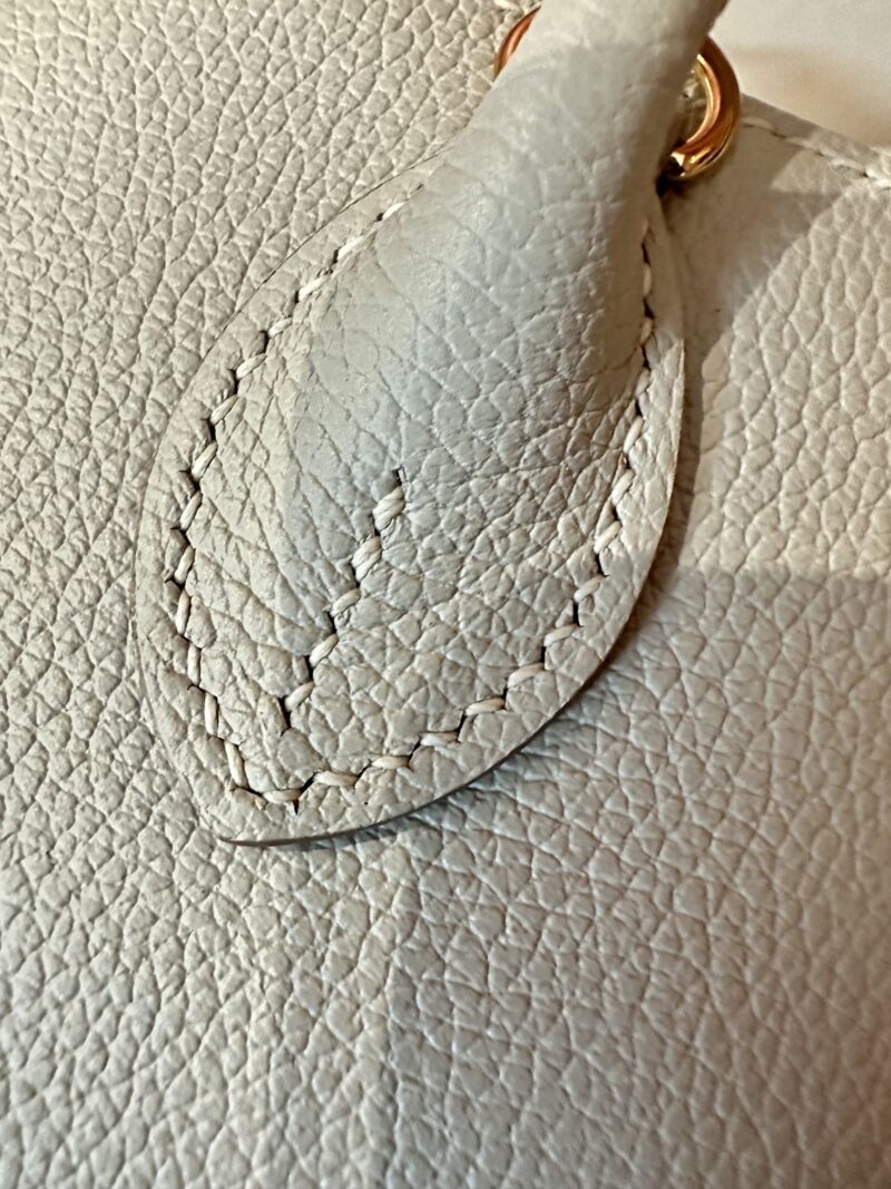 Hermès Mini Bolide 18 Evercolor Beton Gold Hardware