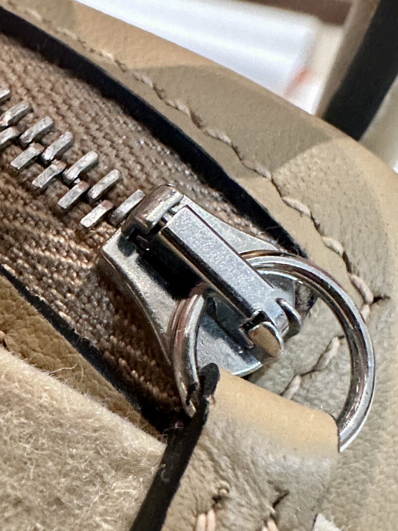 Hermès Mini Lindy 20 Swift Chai & Mauve Sylvestre Silver Hardware - Image 6
