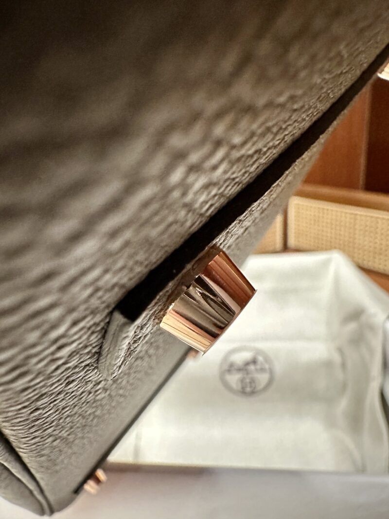 Hermès Birkin 30 Etain Togo Gold Hardware - Image 12