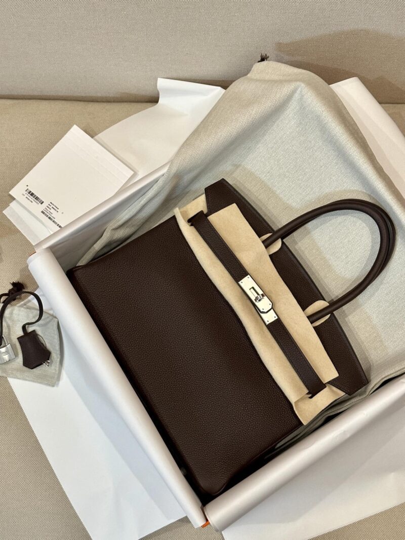 Hermès Birkin 30 Ebene Togo Gold Hardware