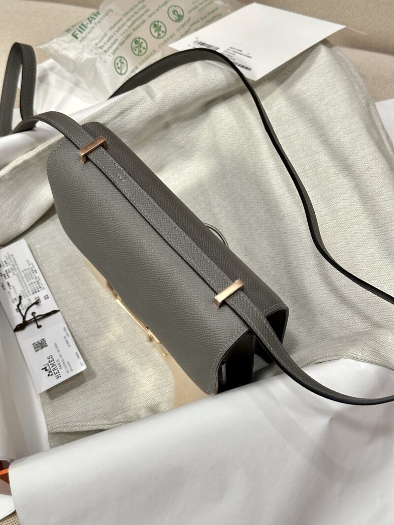 Hermès Constance 19 Gris Meyer Epsom Gold Hardware - Image 7