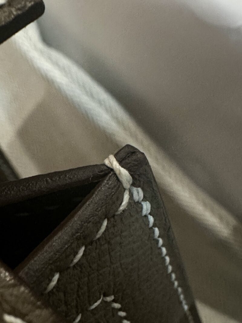 Hermès Kelly Pochette Etoupe Epsom Gold Hardware