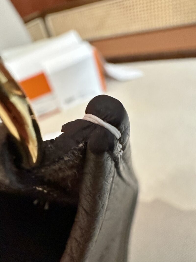 Hermès Mini Evelyne 16 Taurillon Clemence Etoupe Gold Hardware - Image 6