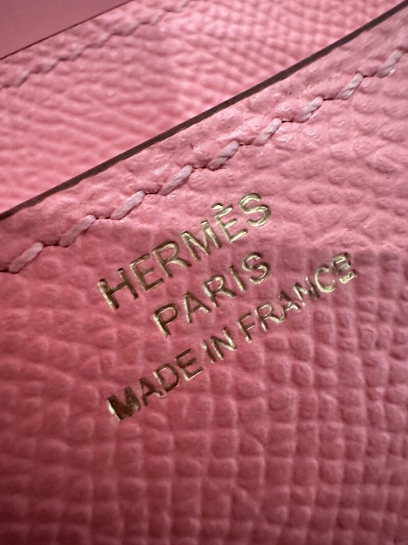 Hermès Constance 19 Rose Confetti, Rose Gold Epsom Gold Hardware - Image 8