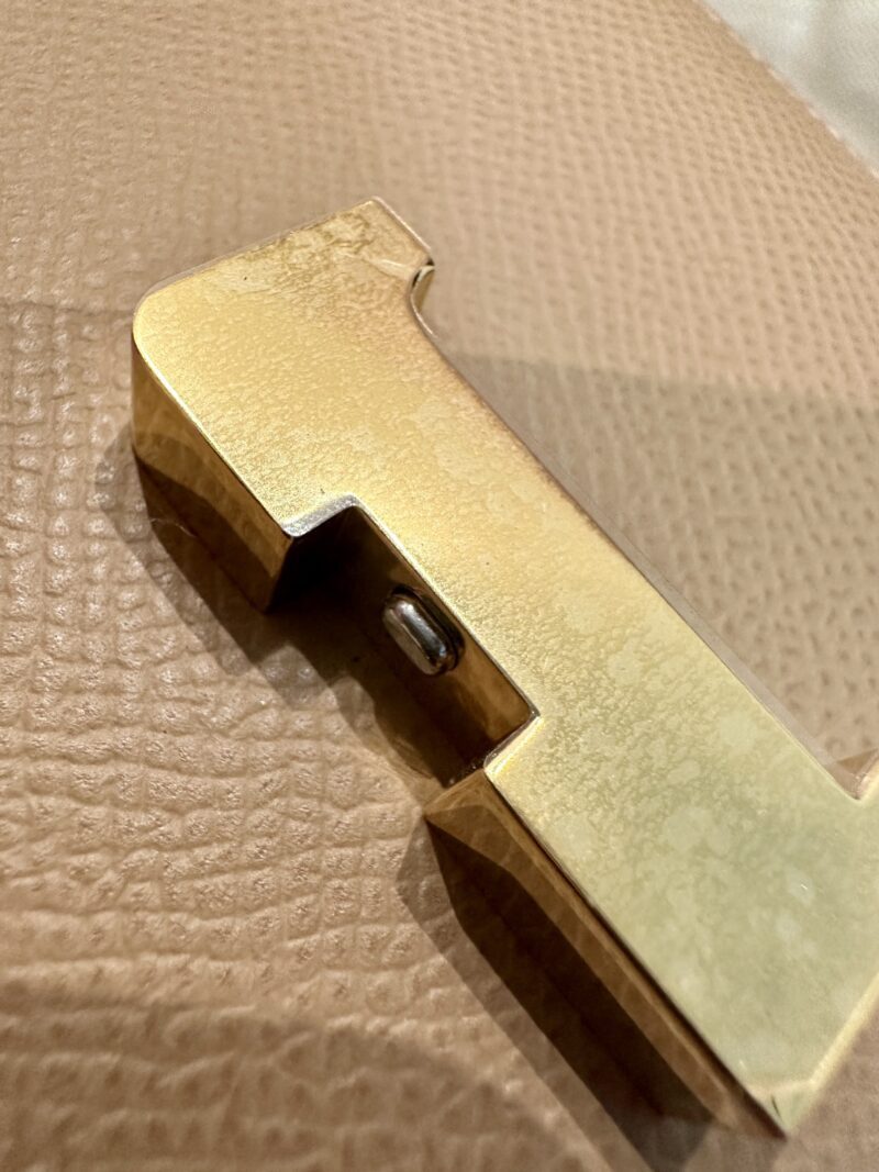 Hermès Constance 19 Chai, Gold Epsom Gold Hardware - Image 10
