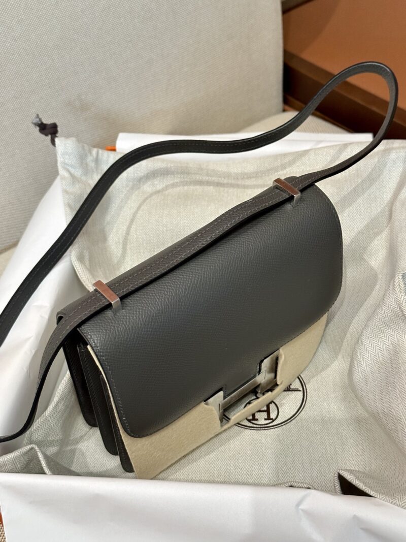 Hermès Constance 19 Gris Graphite Epsom Palladium Hardware - Image 4