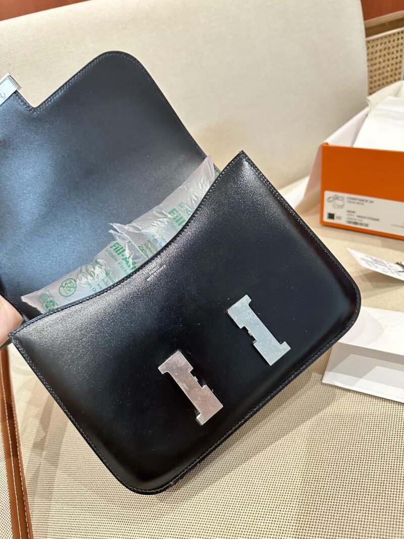 Hermès Constance 24 Noir Box Palladium Hardware - Image 7