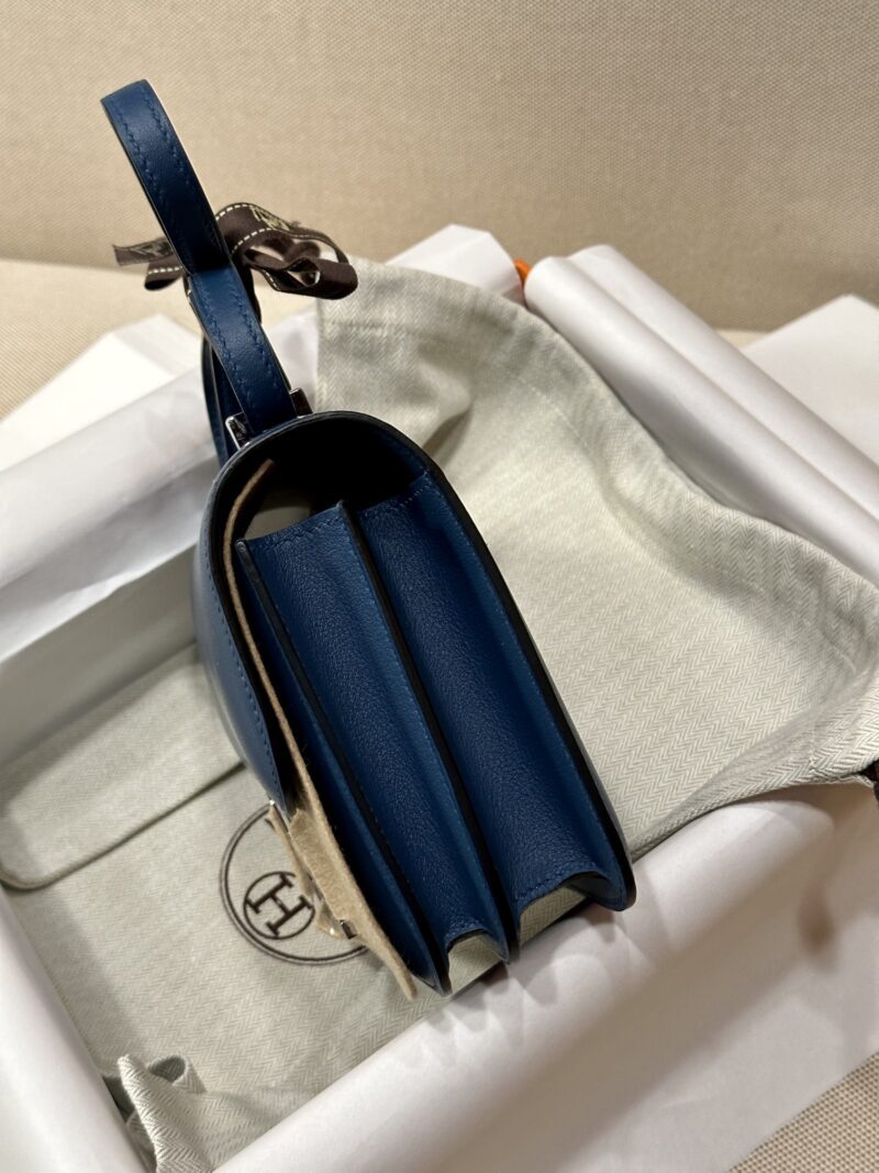 Hermès Constance 19 Deep Blue Swift Palladium Hardware - Image 3