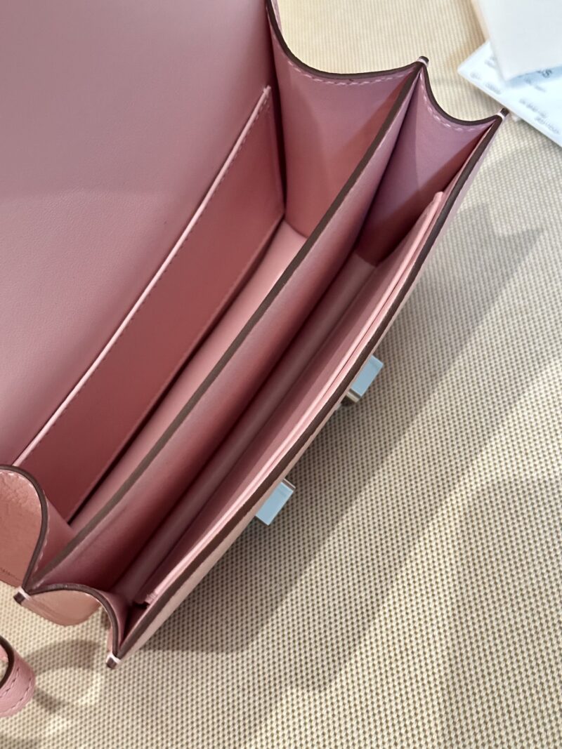 Hermès Constance 19 Rose Sakkura Chevre Palladium Hardware - Image 11