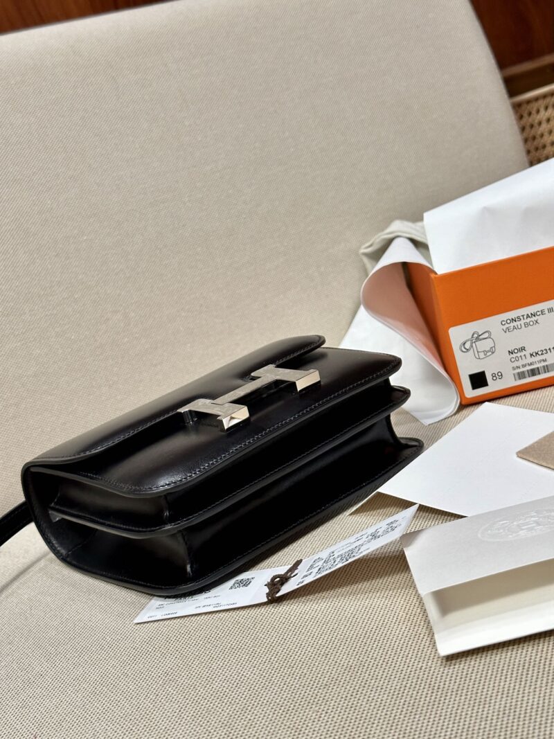 Hermès Constance 18 Noir Box Palladium Hardware - Image 4