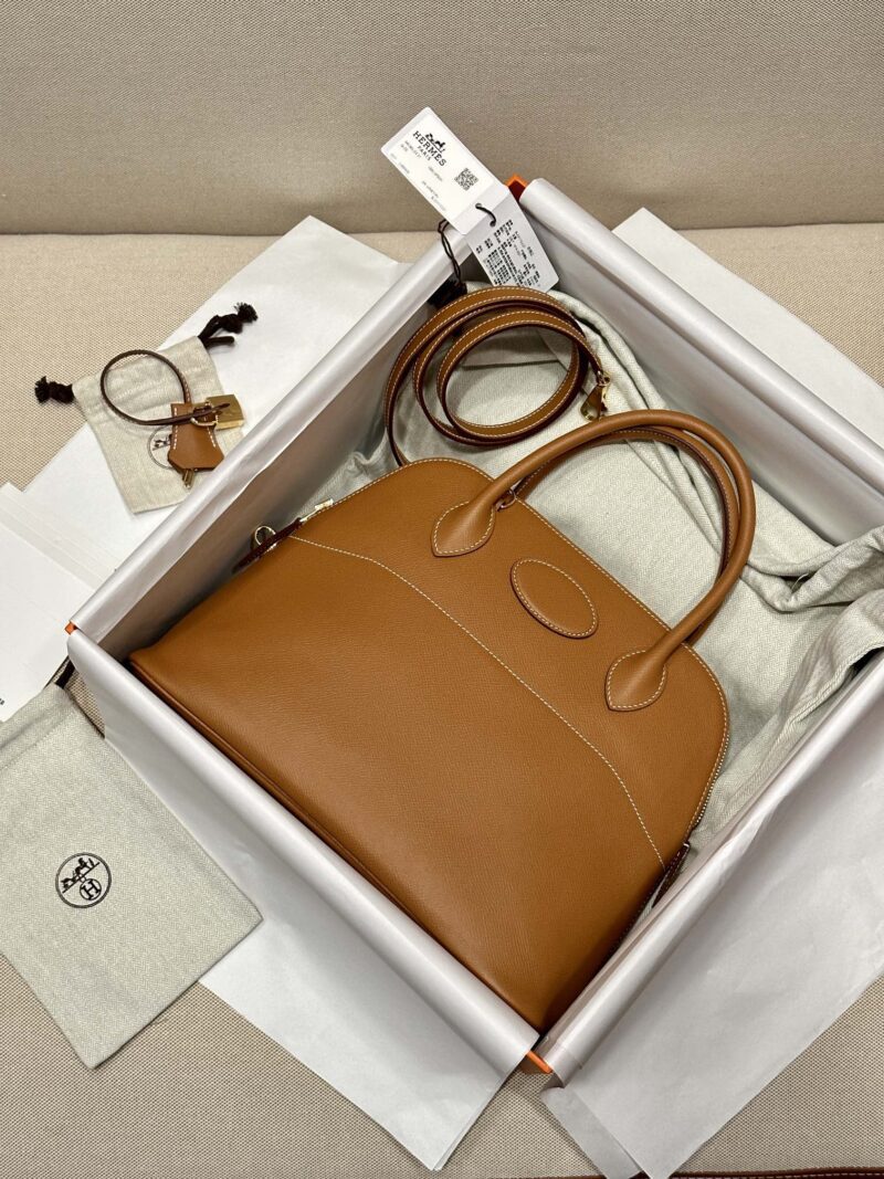 Hermès Bolide 31 Taurillon Clemence Gold Gold Hardware