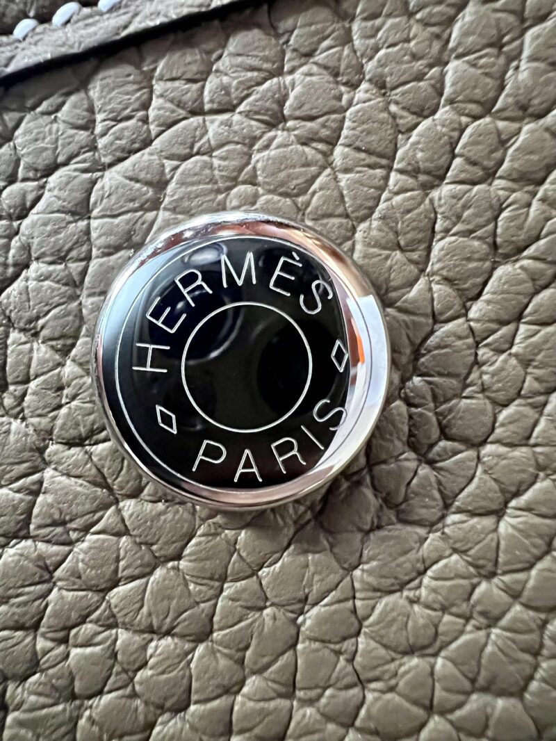Hermès Garden Party 36 Country Etoupe Silver Hardware - Image 7