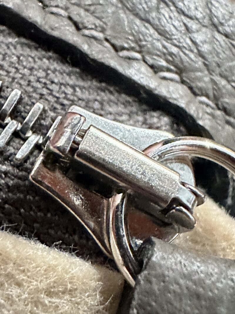 Hermès Lindy 26 Clemence Etain Silver Hardware - Image 11