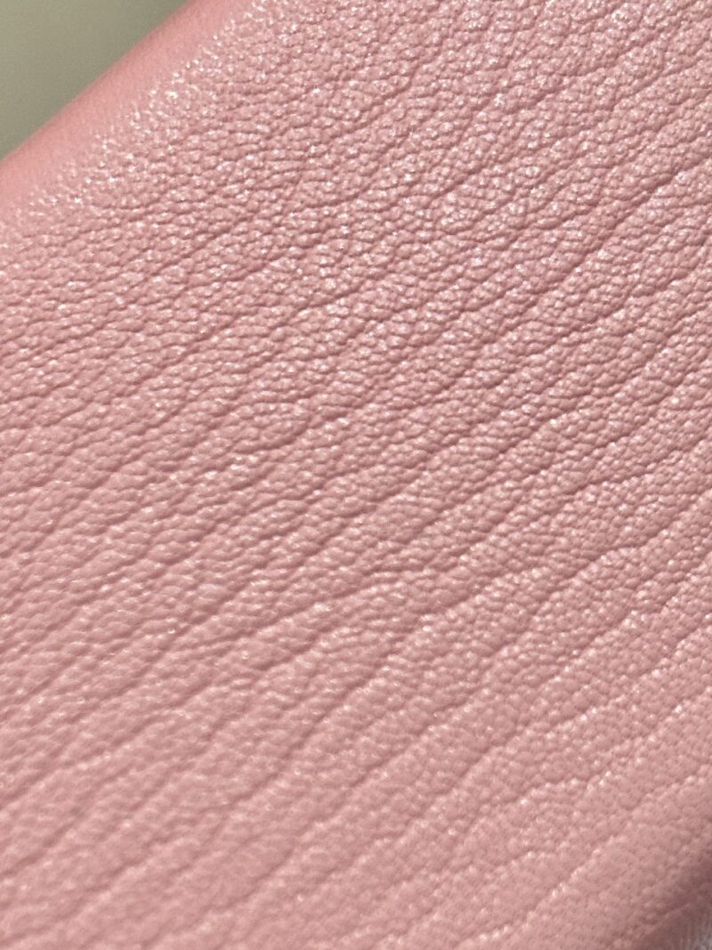 Hermès Mini Kelly 19 Chevre Rose Sakura & Nata Silver Hardware - Image 12