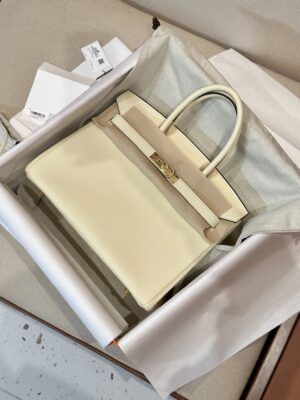 Hermès Birkin 30 Nata Togo Gold Hardware