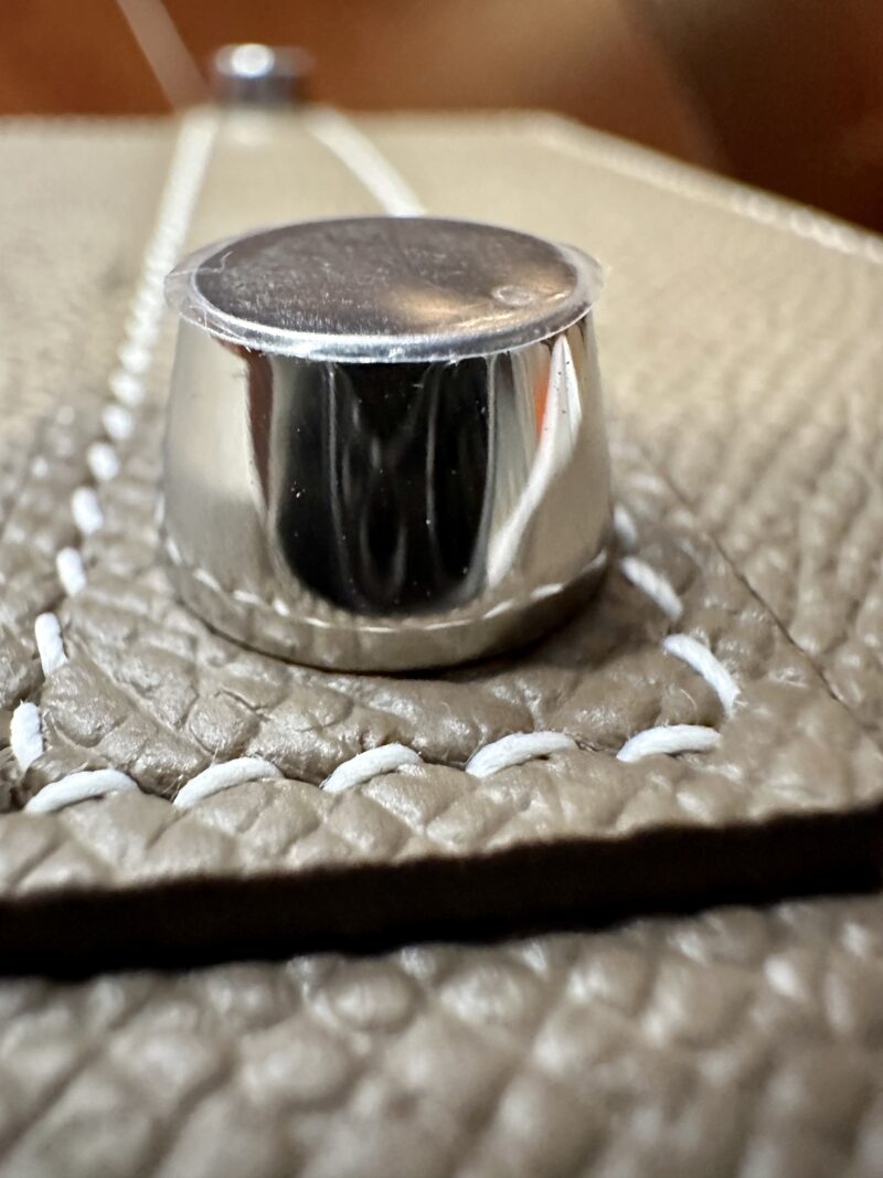 Hermès Birkin 35 Etoupe Epsom Palladium Hardware
